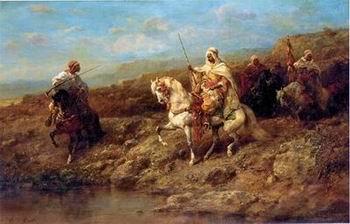 unknow artist Arab or Arabic people and life. Orientalism oil paintings 191